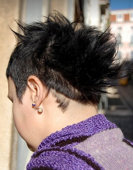 cieniowane fryzury krótkie uczesanie damskie zdjęcie numer 179A